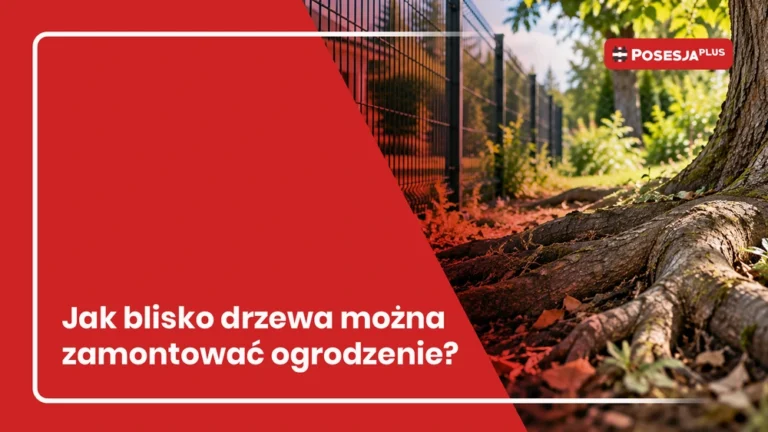Korzenie drzew a ogrodzenie – jak blisko można je zamontować?